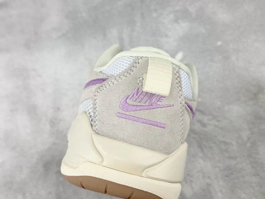 Jordan CMFT Era Bucket Bag in White and Purple