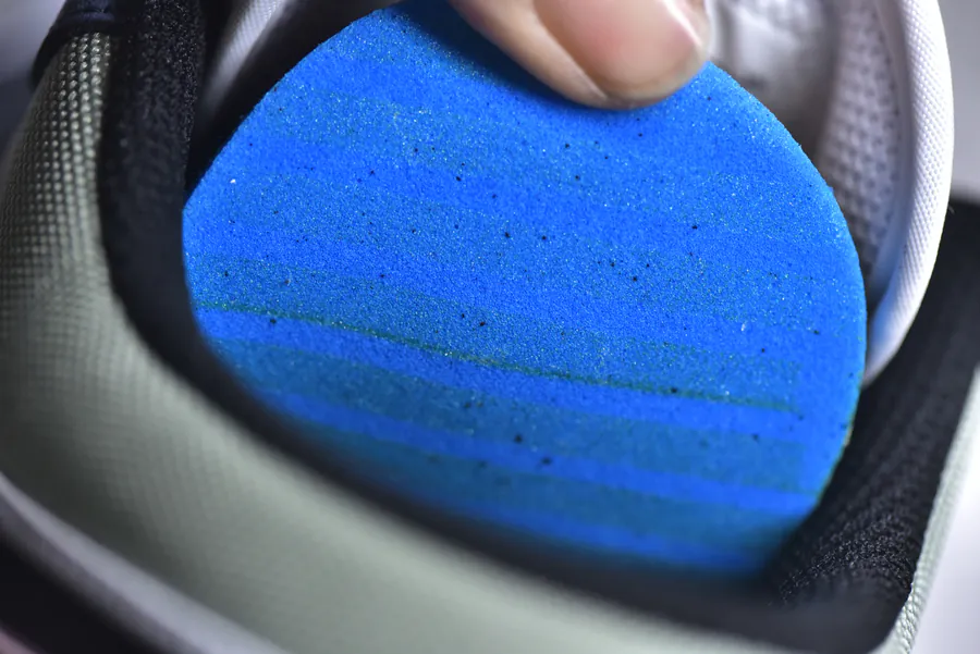K Version Air Jordan AJ1 Low in Blue, White, and Brown