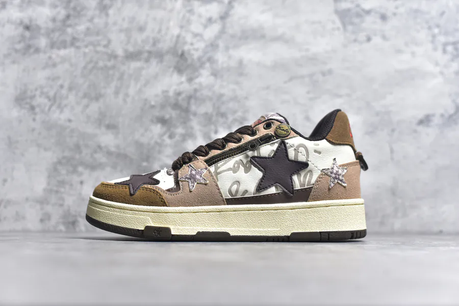 Kaalixto Retro Vintage Starry Casual Slip On Loafers