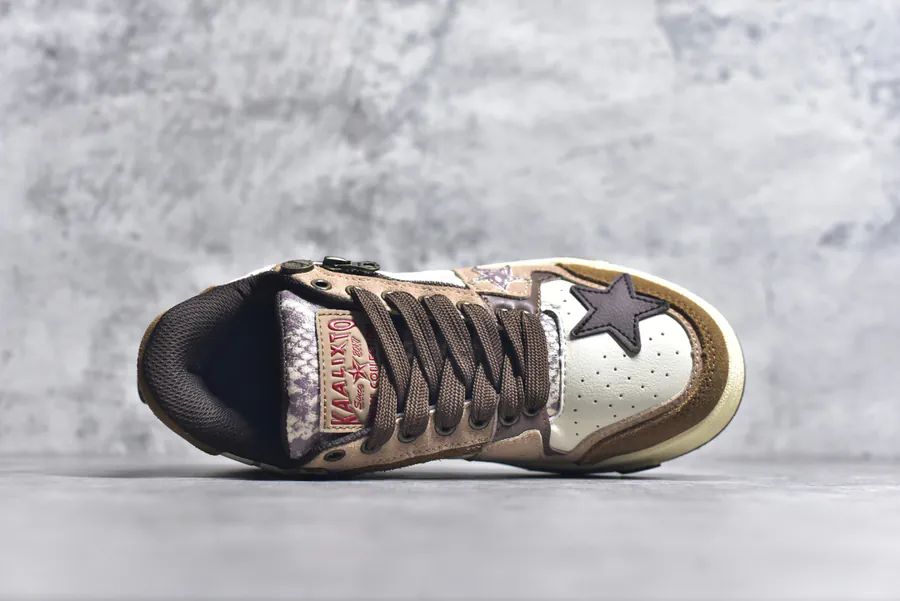 Kaalixto Retro Vintage Starry Casual Slip On Loafers