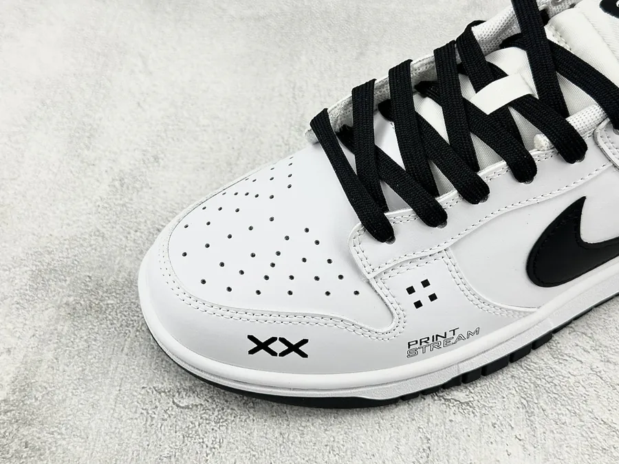 Nike Dunk印花集 白黑色
