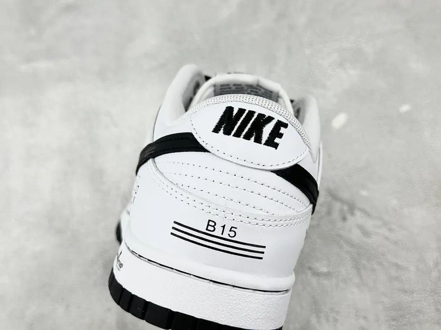 Nike Dunk印花集 白黑色
