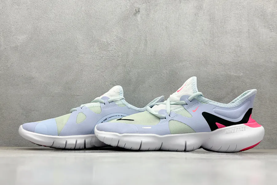 Nike Free RN 5.0 Lightweight Running Shoes with Original Breathable Oxford Waterproof Fabric