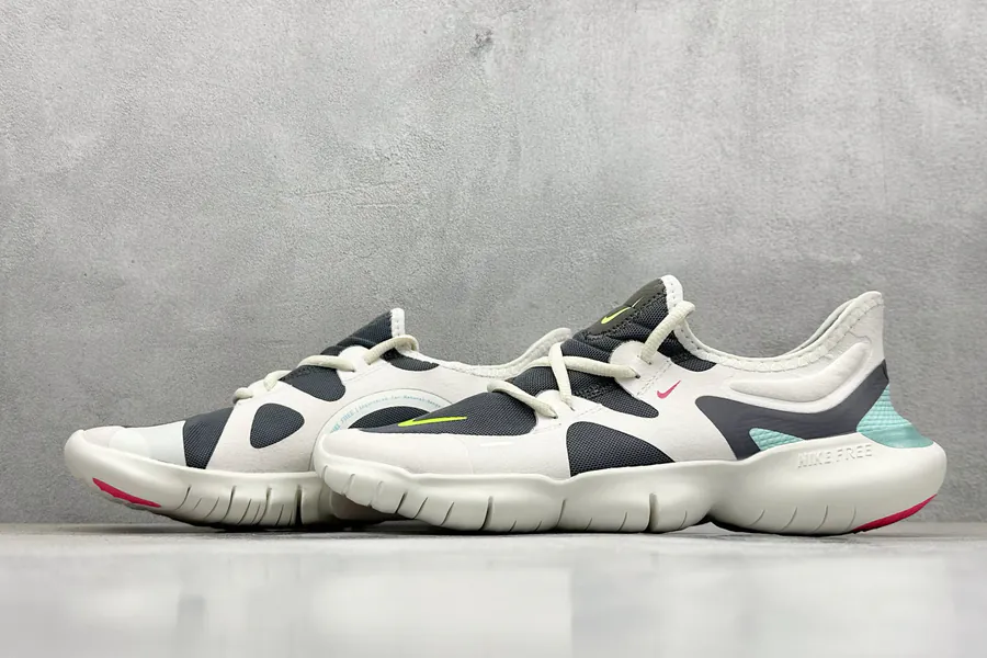 Nike Free RN 5.0 Lightweight Running Shoes with Original Breathable Oxford Waterproof Fabric