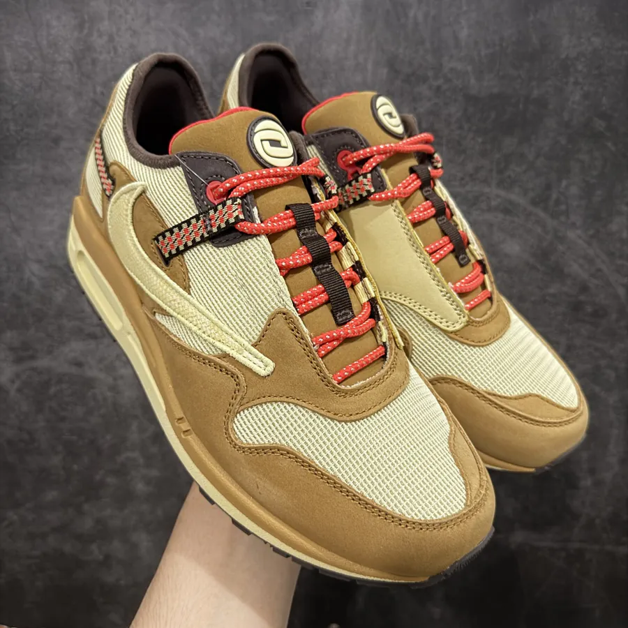 Travis Scott x Nike Air Max 1 TS Retro Running Shoes