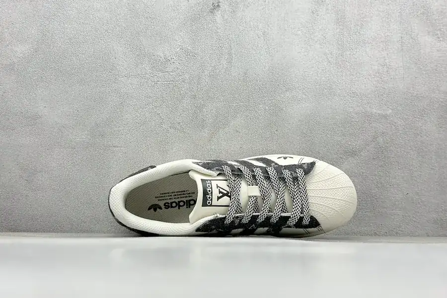 AD Originals Superstar x Louis Vuitton White Black
