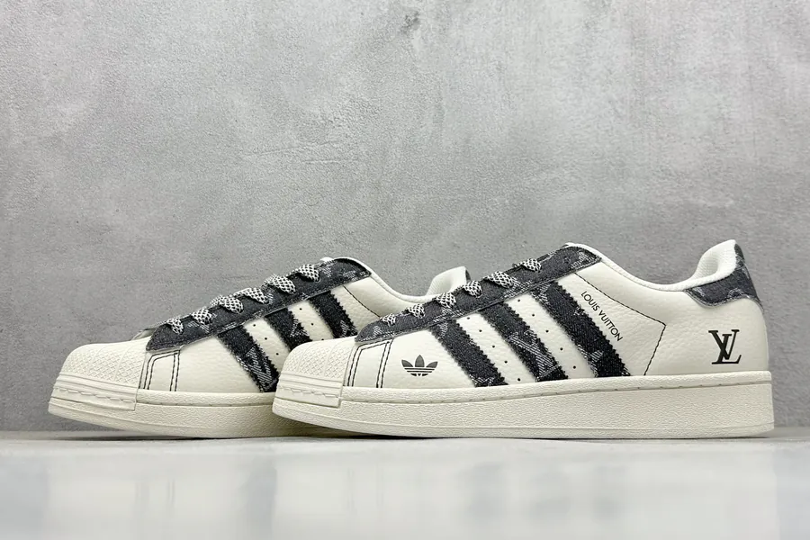AD Originals Superstar x Louis Vuitton White Black