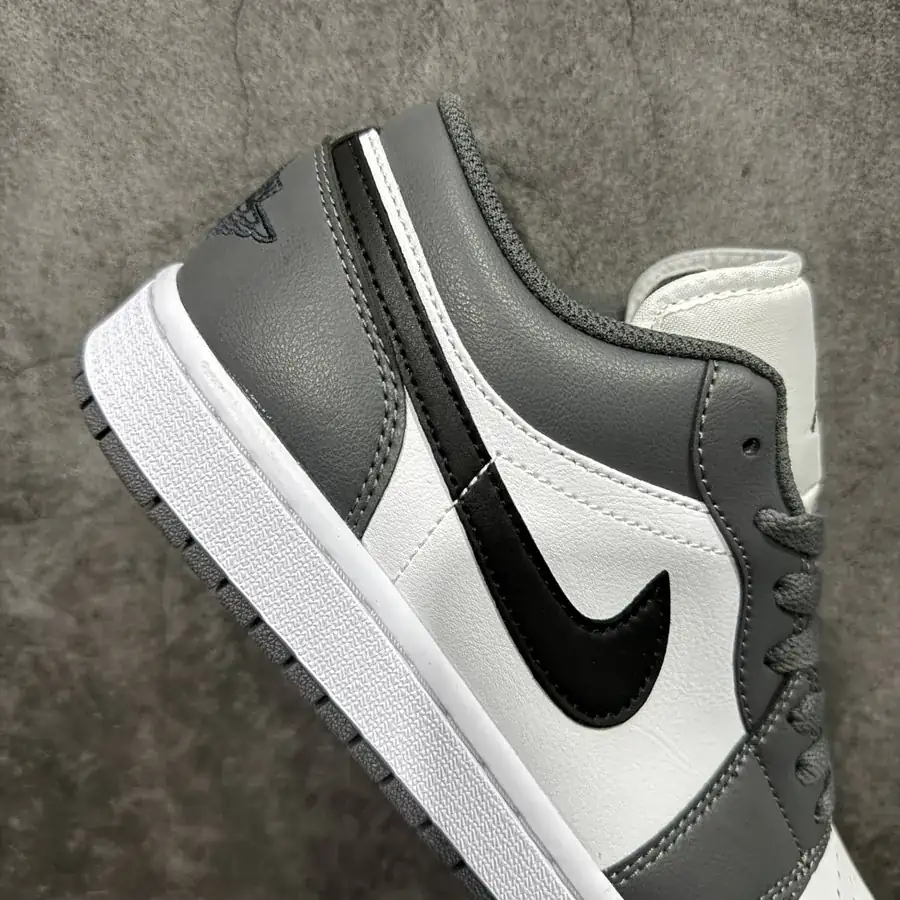 Air Jordan AJ1 Low Gray White Black 553558 152