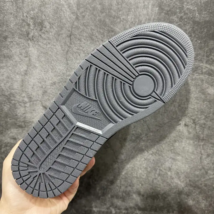 Air Jordan AJ1 Low Gray White Black 553558 152