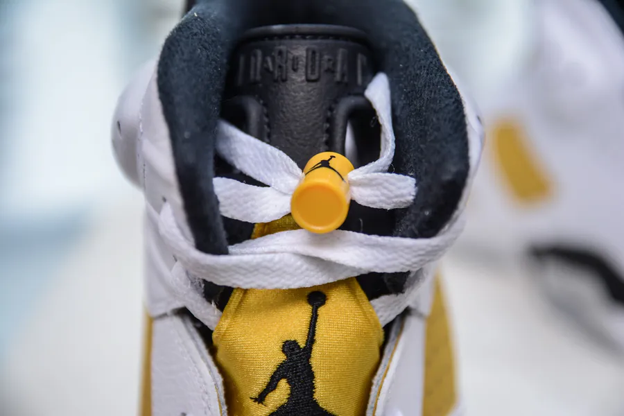Air Jordan AJ6 Retro White Yellow