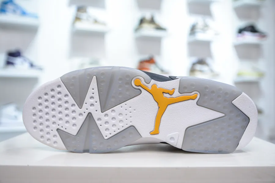Air Jordan AJ6 Retro White Yellow