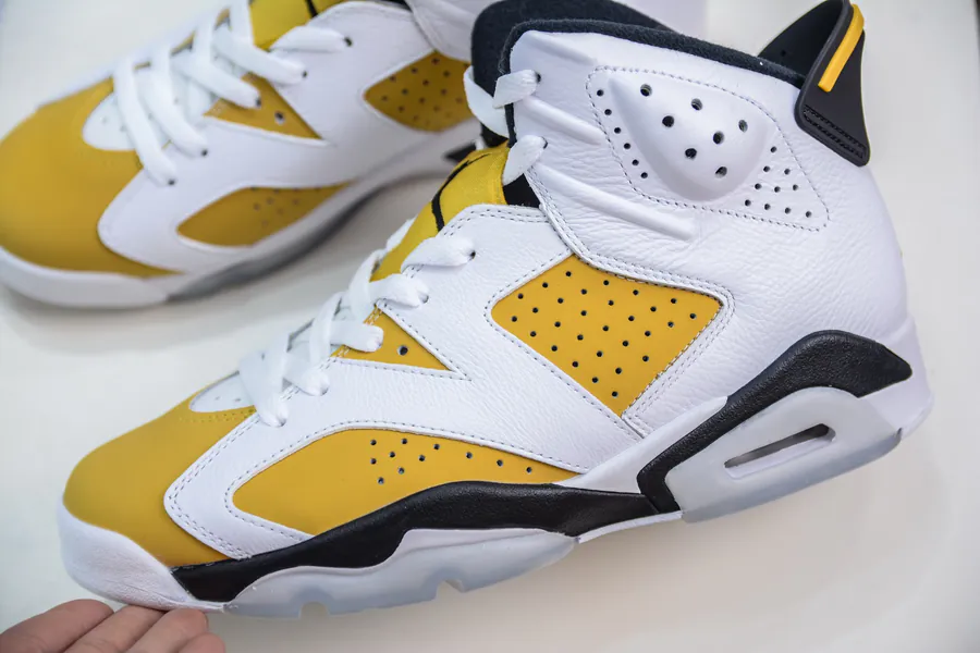 Air Jordan AJ6 Retro White Yellow