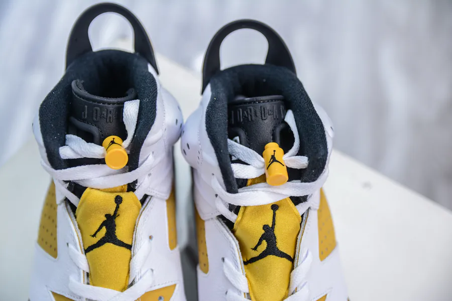 Air Jordan AJ6 Retro White Yellow