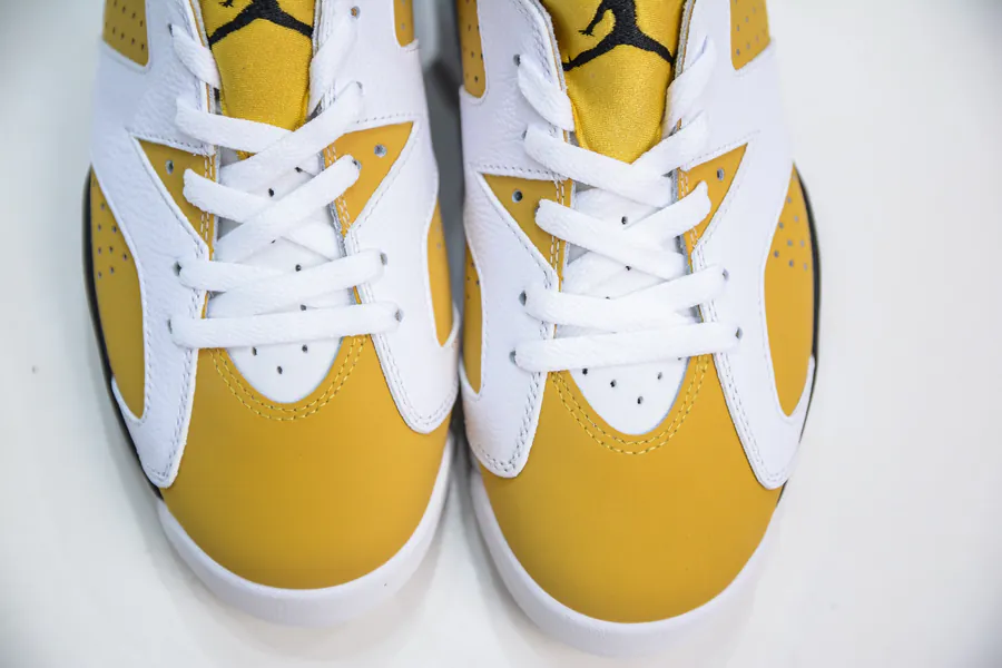 Air Jordan AJ6 Retro White Yellow