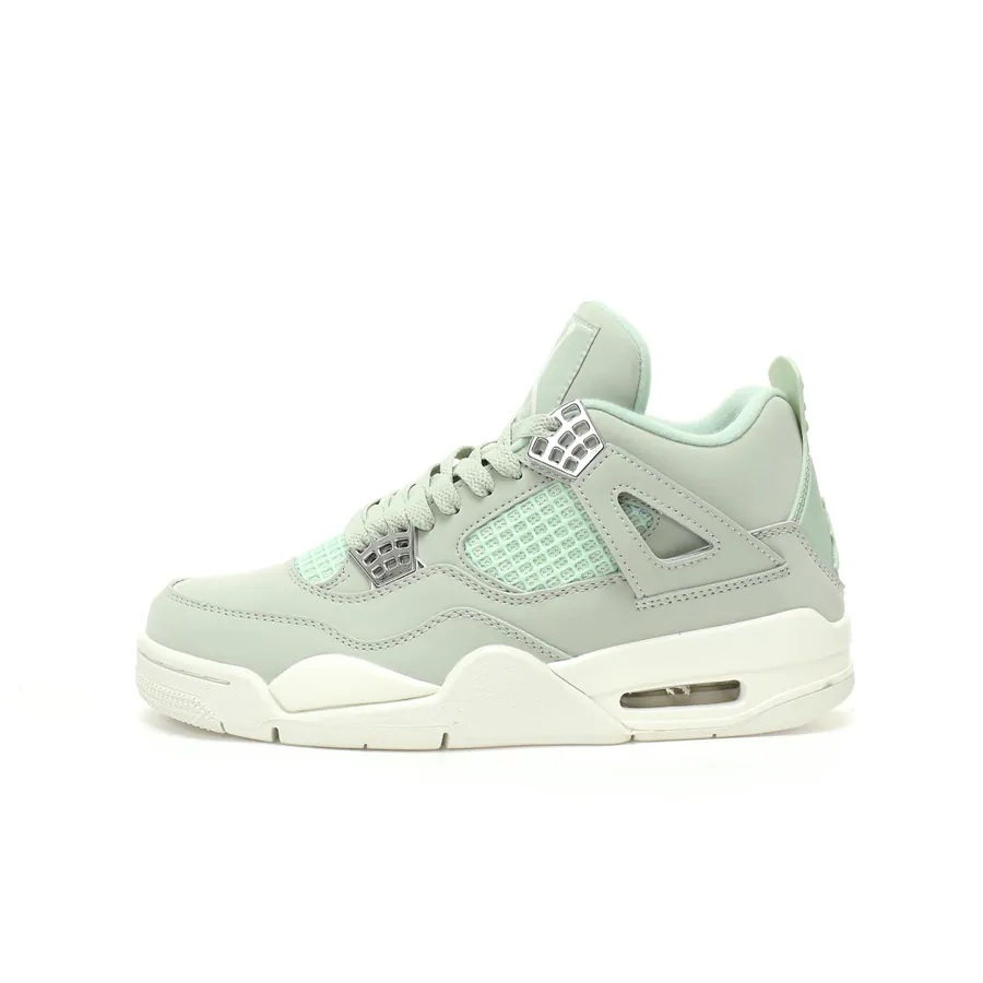 Air 4 Retro Seafoam Sail Basketball Shoes