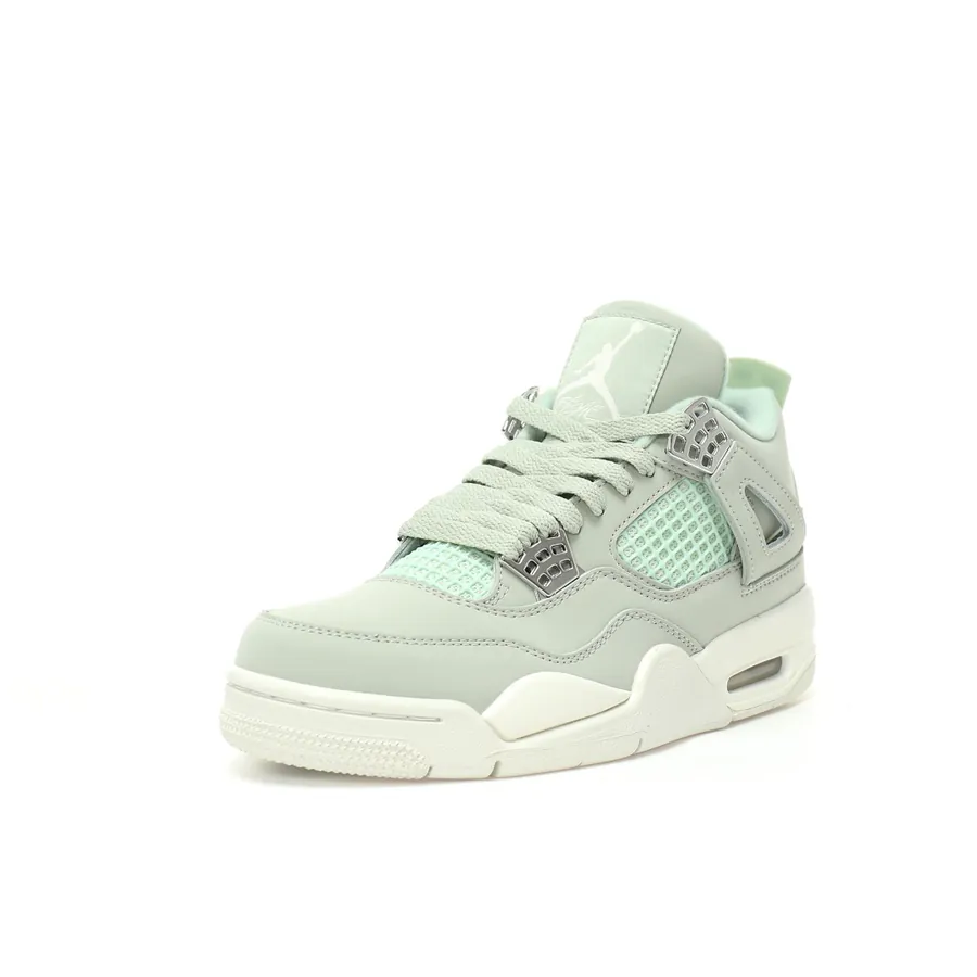 Air 4 Retro Seafoam Sail Basketball Shoes