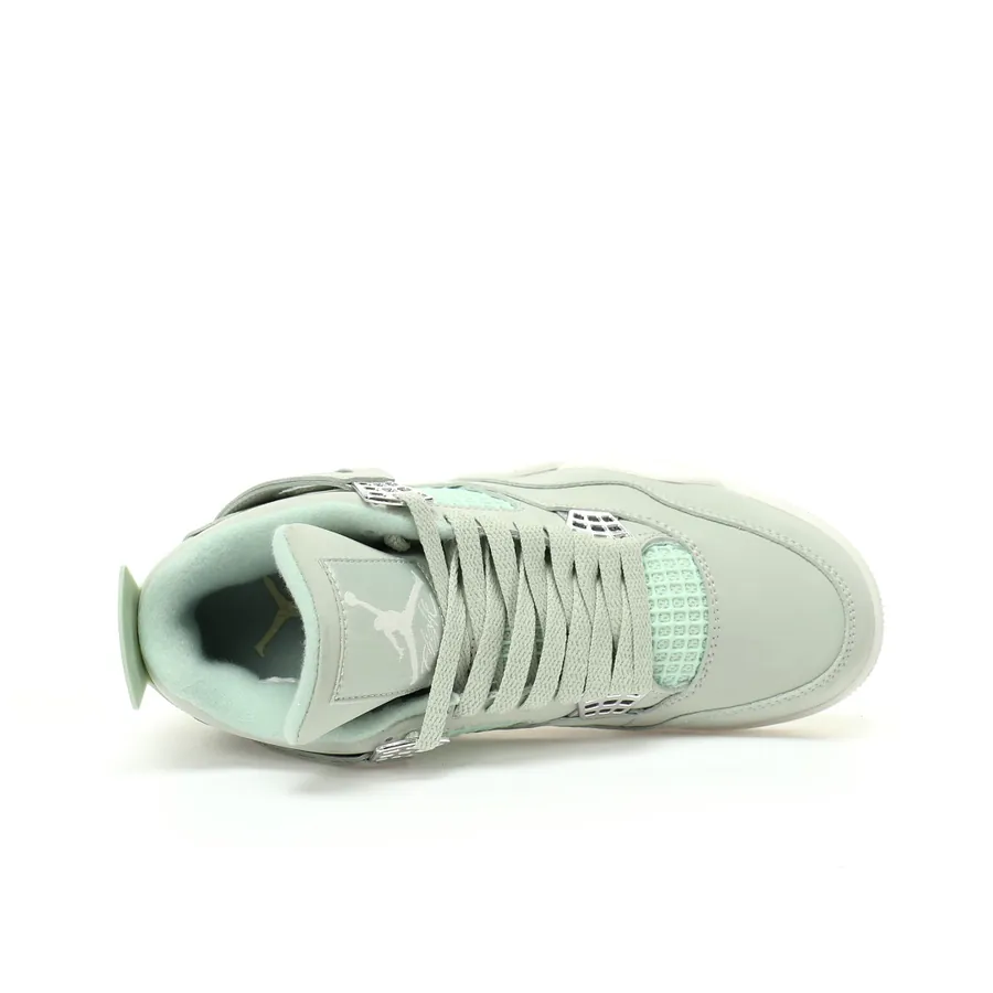 Air 4 Retro Seafoam Sail Basketball Shoes