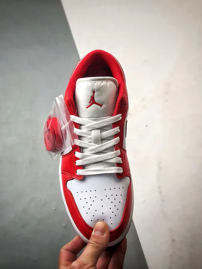 Air Jordan 1 Low White Red