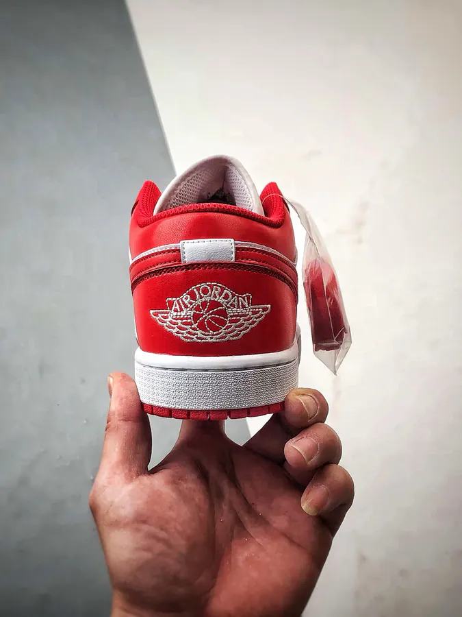 Air Jordan 1 Low White Red