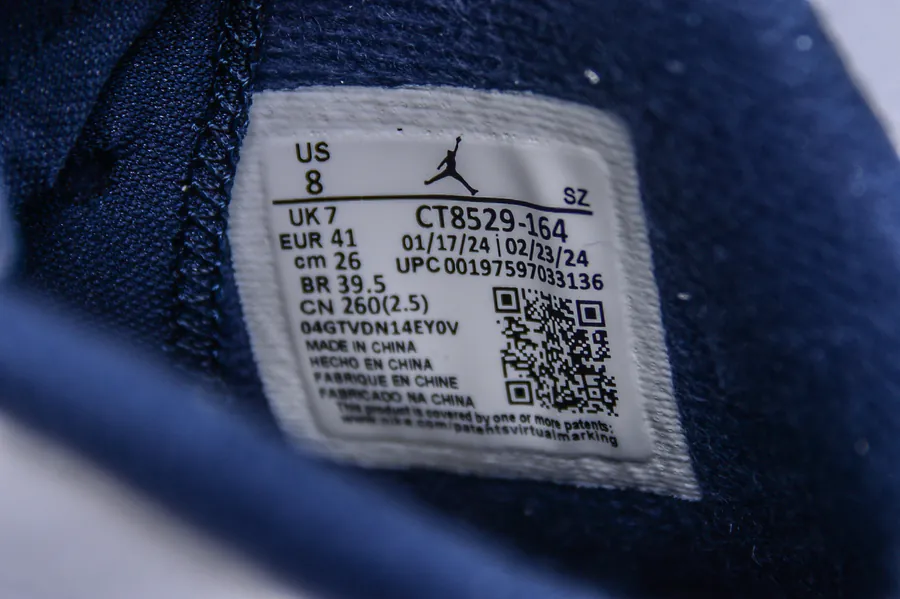 Air 6 Retro Olympic 2024 Basketball Shoe