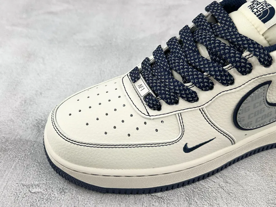 Nike Air Force 107 Collaborative Design, Beige Blue