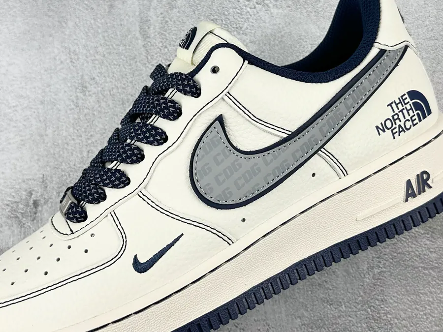 Nike Air Force 107 Collaborative Design, Beige Blue