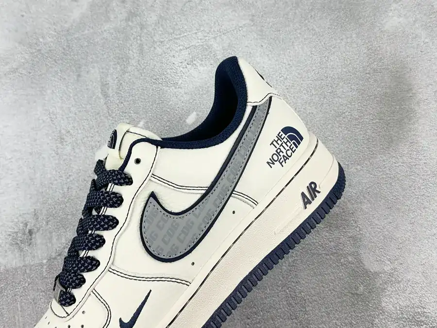 Nike Air Force 107 Collaborative Design, Beige Blue