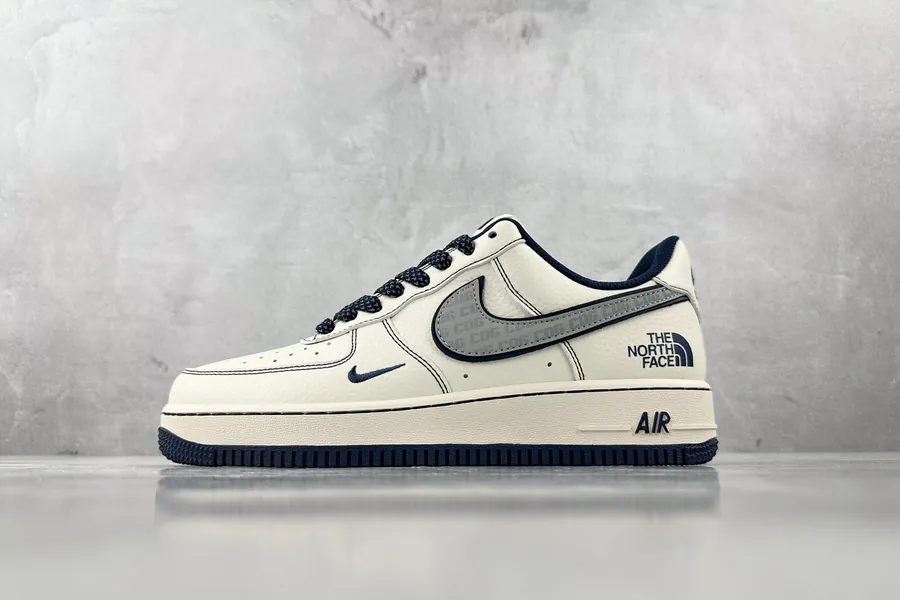 Nike Air Force 107 North Face Collaboration, Light Blue