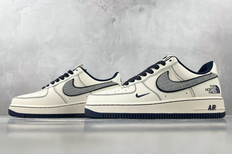 Nike Air Force 107 North Face Collaboration, Light Blue
