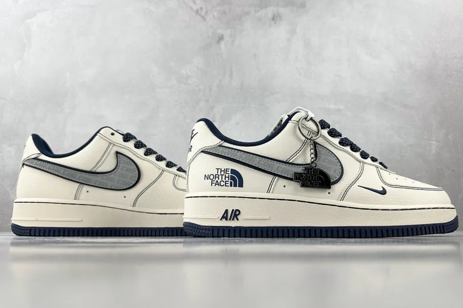 Nike Air Force 107 North Face Collaboration, Light Blue
