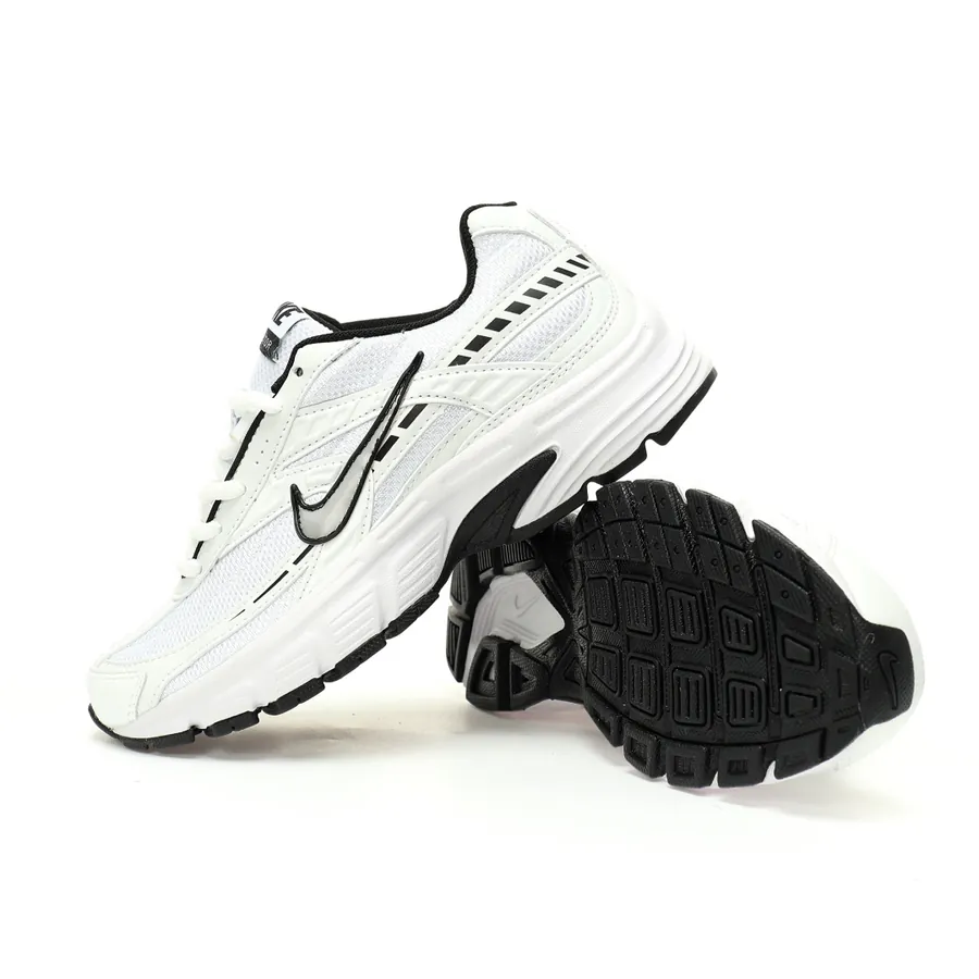 Nike Initiator Running White Black Silver Hook Retro Style
