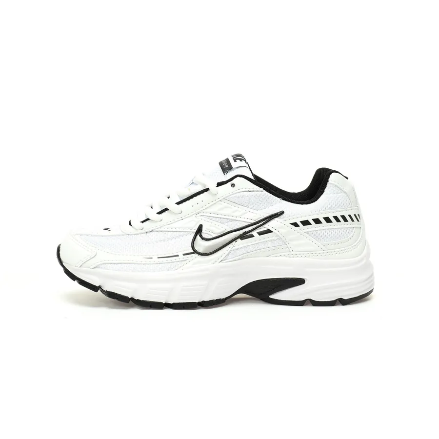 Nike Initiator Running Classic Retro Style, White Black Silver Hook
