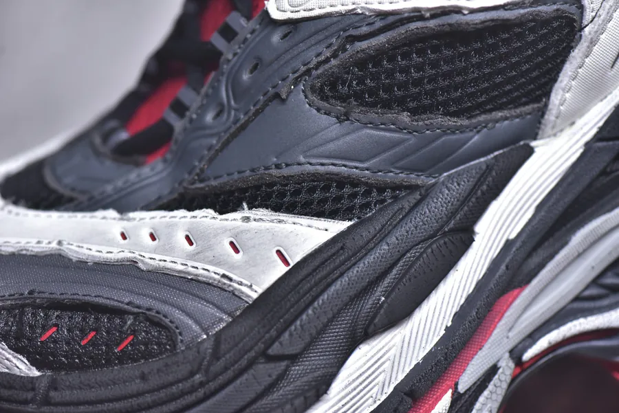 Balenciaga Platform Sneaker 17th Generation Black and Red, Gray Red