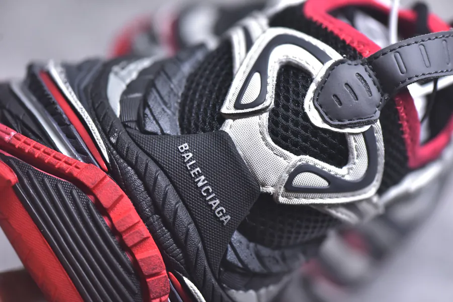 Balenciaga Platform Sneaker 17th Generation Black and Red, Gray Red