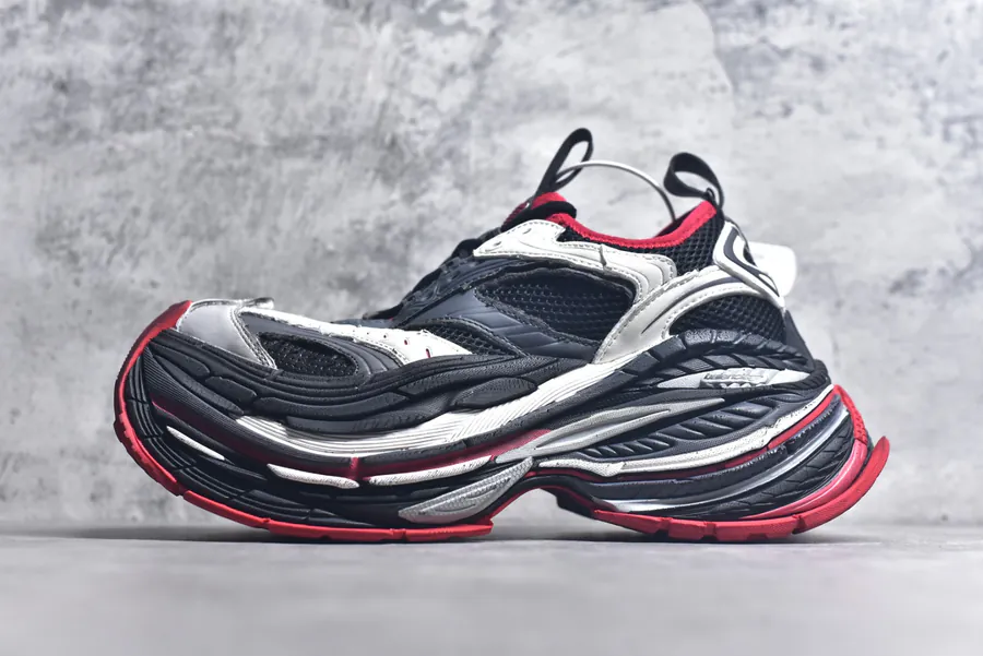 Balenciaga Platform Sneaker 17th Generation Black Red