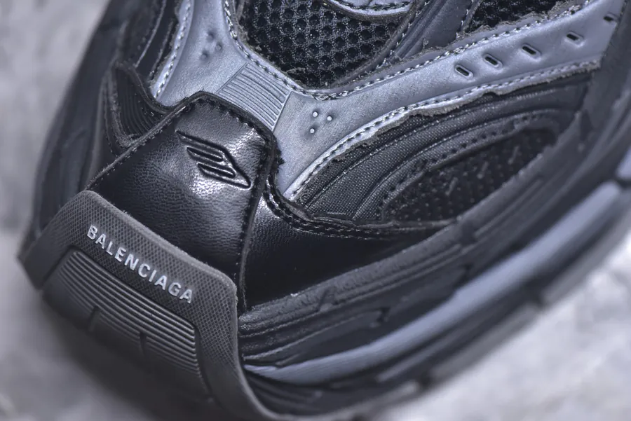 Balenciaga Platform Sneaker with Thick Sole and Straps