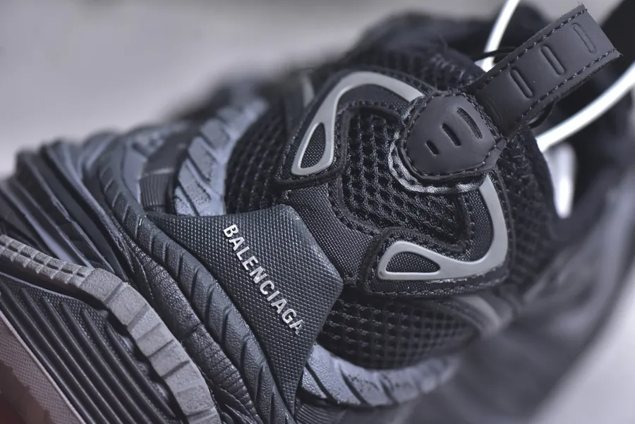 Balenciaga Platform Sneaker with Thick Sole and Straps