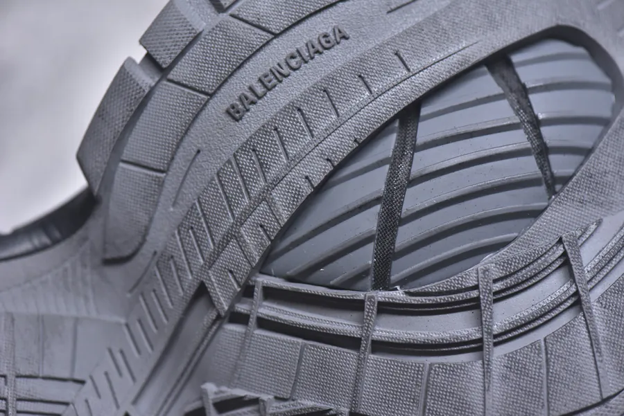 Balenciaga Platform Sneaker with Thick Sole and Straps