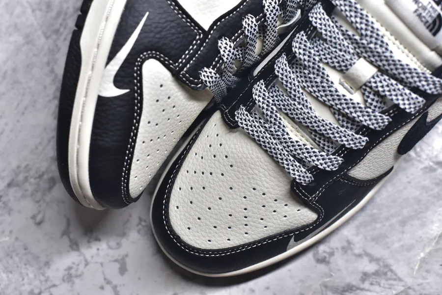 Nike SB Dunk Low x North Face Custom Edition Low Top Sneakers