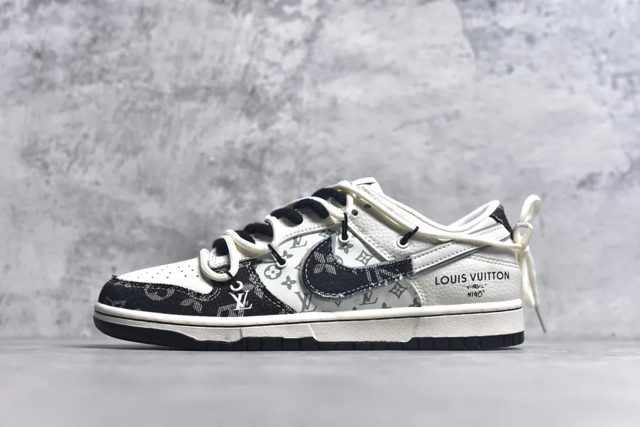 Nike SB Dunk Low LV Collaboration Custom Box, Premium Quality