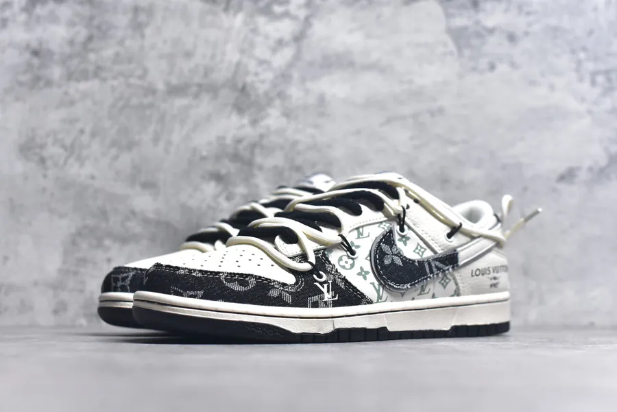 Nike SB Dunk Low LV Collaboration Custom Box, Premium Quality