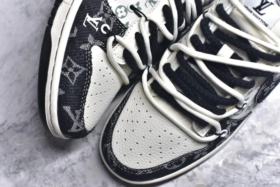 Nike SB Dunk Low LV Collaboration Custom Box, Premium Quality