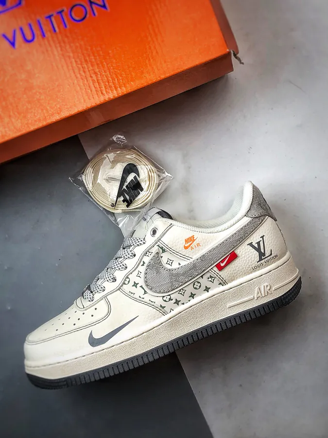 LV x Air Force 1 Low Authentic Air Force 1 Style