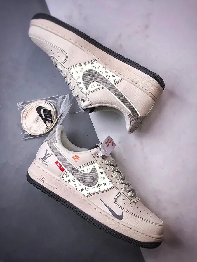LV x Air Force 1 Low Authentic Air Force 1 Style