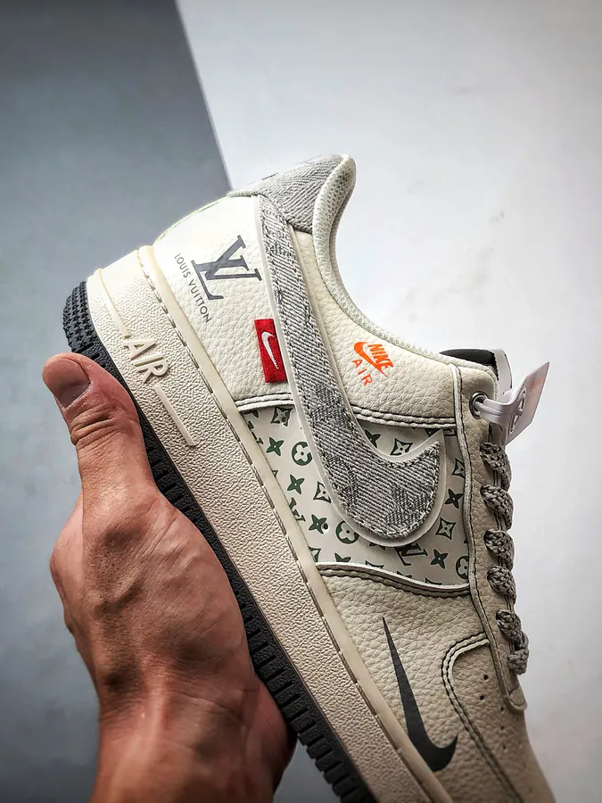 LV x Air Force 1 Low Authentic Air Force 1 Style