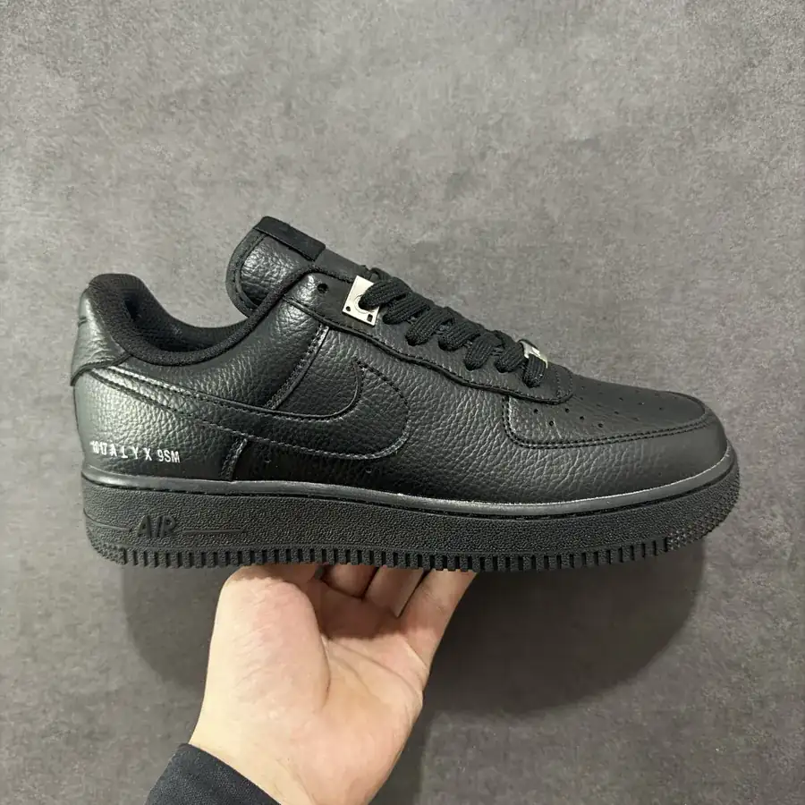 Nike Air Force 1 Low 9S Collaboration Black Air Force One Low Sneaker