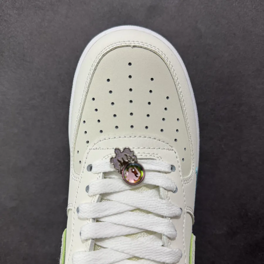 Nike Air Force 107 Low Original Sole and Soleplate, Custom Hardware, Full Cushioning