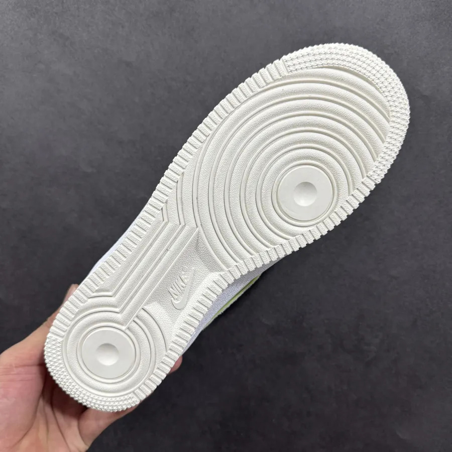 Nike Air Force 107 Low Original Sole and Soleplate, Custom Hardware, Full Cushioning