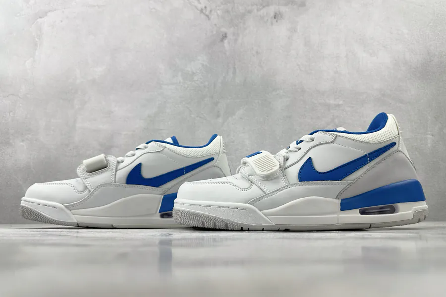 Jordan Legacy 312 Low Blue and White