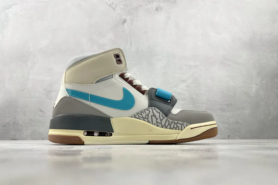 Jordan Legacy 312 White Grey Blue